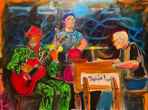 Joe Krown Trio feat. Walter Wolfman Washington and  Wayne Maureau
