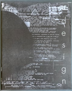 RE: design issue one volume three