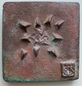 bronze tile