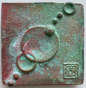 bronze tile