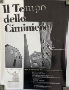 ll Tempo delle Ciminiere Exhibition Poster