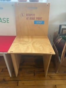 A Respite at Some Point ASAP [4 Piece Chair]