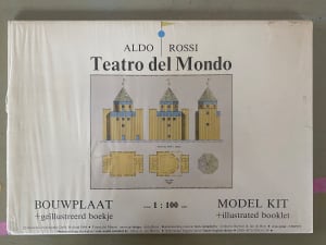 Teatro del Mondo Model Kit