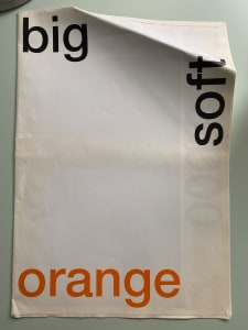 Big Soft Orange Exhibition Publication