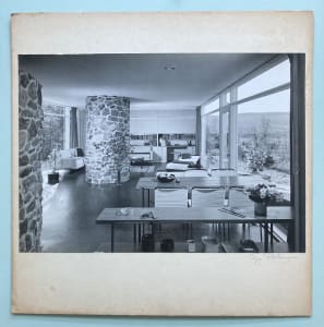 Interior View, McNiff Residence, Stockbridge, Mass. John M. Johansen Architect