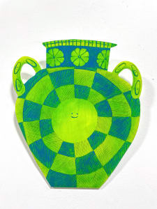 Carillon Happy Pot (green)
