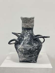 Going Through Emotion Like Water Multi-Handled Ewer