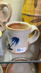 (17) Flower Motif Espresso Mug