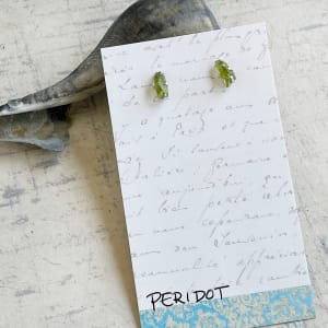 Peridot Studs