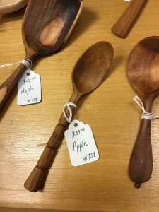 Apple Wood Cooking Spoon #739