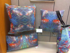 Koi Party Pillow 1 with Insert