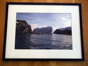 "Ship-berg" (black frame)