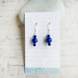 Lapis Blue Earrings
