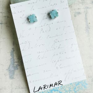 Larimar Studs