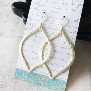 Gold Teardrop Earrings