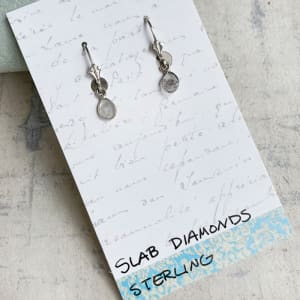 Diamond Slab Earrings