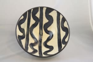 Black Zig Zag Bowl