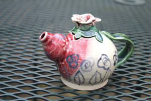 Rose Teapot