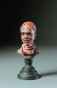 Samburu Warrior  Miniature Bust