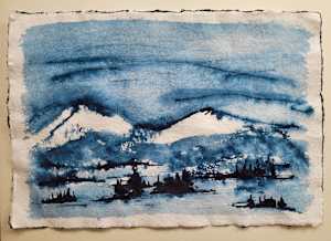 Sangre de Cristo #2 Ink Drawing