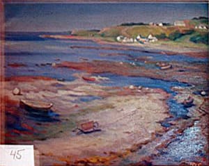 Gaspe Coast at Low Tide