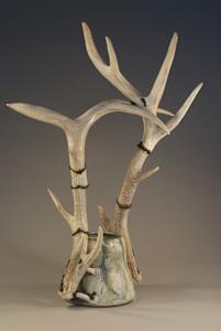 Gnarled - Antler Vase #3