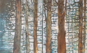 Fleeting Light (diptych)