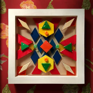 Pattern Block Mandala 2