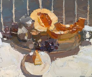 Sunny Melons Still Life