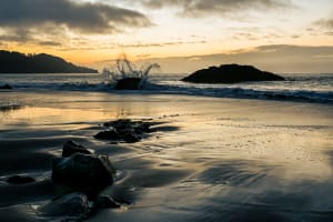 Sunset Tidings (Marshall's Beach,SF, Ca)