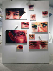 #WhistleWhileYouWork Installation at Art Miami