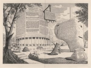 Proposal for a Monument to the Declaration of Independence (and a Pavilion to Frederick Douglass)
