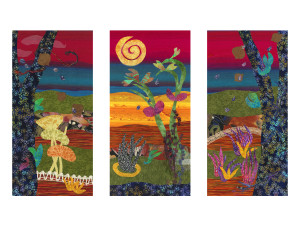 Through the Gate Triptych