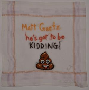 47th, Matt Gaetz? he's got to be kidding!