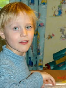 Boy Reading