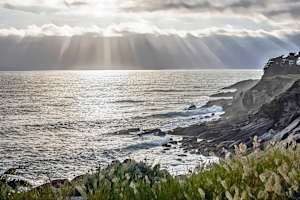 Seascape, Approaching Sunset