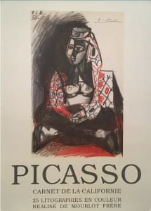Picasso Carnet de la Californie Mourlot