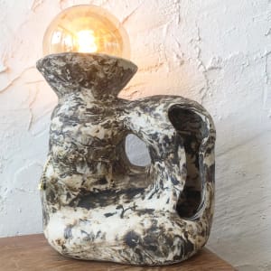 marbled cave lamp