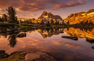 Island Pass on the John Muir Trail
