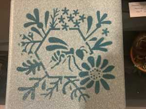 Large square trivet