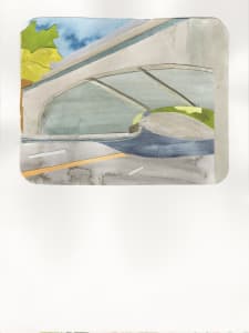 35. Mt Royal Overpass onto the Howard Street Bridge