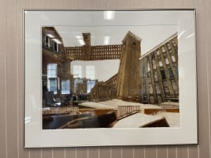 Two framed works