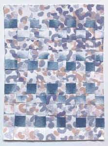 Lavender Leopard x Smoke Detritus Weave