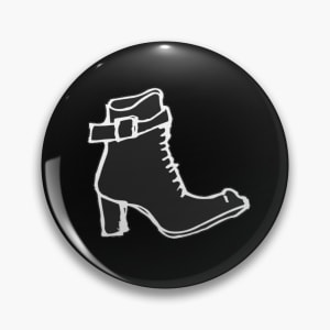 Fluevog Cubist Cupcake Bootie Black