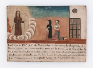 Ex-Voto: Senor San Francisco de Paula, Lord Saint Francis of Paola