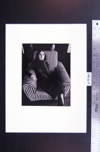 Untitled (Girl with Armchair and with Parrot)