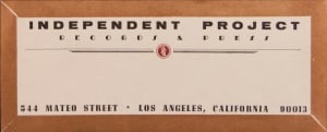Independent Project Records and Press label