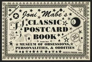 Classic Postcard Book from her Museum of Obsessions, Personalities, & Oddities