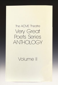 Acme Theatre Very Great Poets Series Anthology: Volume II