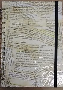 Upcycled Journal